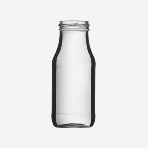 Dressing bottle 215ml, white, wide mouth: TO 43