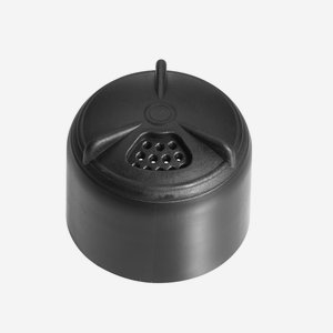 Essence jar closure ø31,5mm, black with spreader