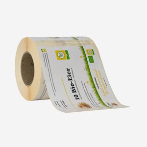 Label for egg carton - 10 eggs "Bio Austria"