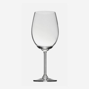 Glass & Co red wine glass "Chianti", white glass