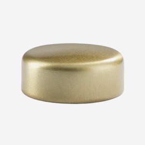 Alum-Synthetic material-Screw cap GPI 28, gold