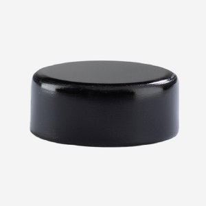 Synthetic material-Screw cap GPI 28, black