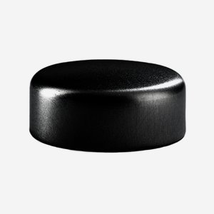 Alum-Synthetic material-Screw cap GPI 33, black