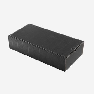 Present cardboard box eCo-wave, black