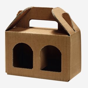 Jars cardboard box eCo-wave for 2 x Fac-212, brown