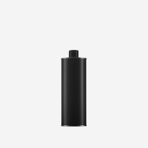 Oil tin 500ml, black-matt