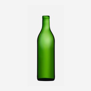 Oil bottle 500ml, green,  finish: Rical