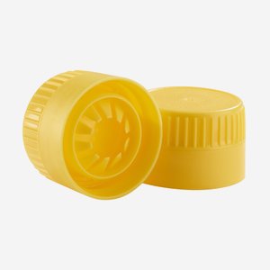 Rical screw cap, yellow