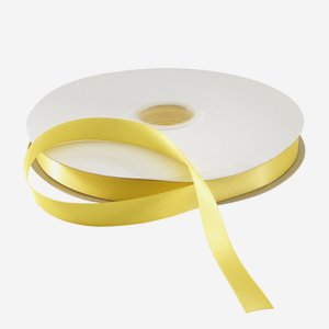 Satin ribbon yellow,suitable for hot-foil stamping