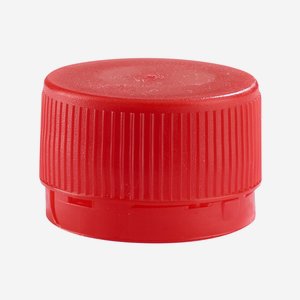 Standard screw cap MCA 28mm, red