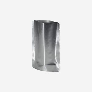 Stand-up pouch, silver, W93 x D45 x H140mm