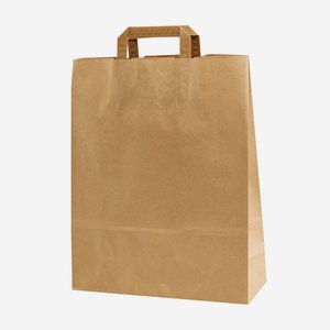 Carrying bag, brown, 320/120/400