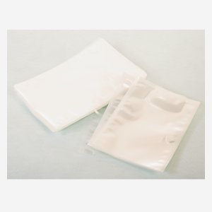 Structured vacuum bag 90µ, PA/PE-side sealed bags