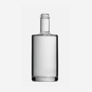 Viva bottle 500ml, white, mouth: GPI28