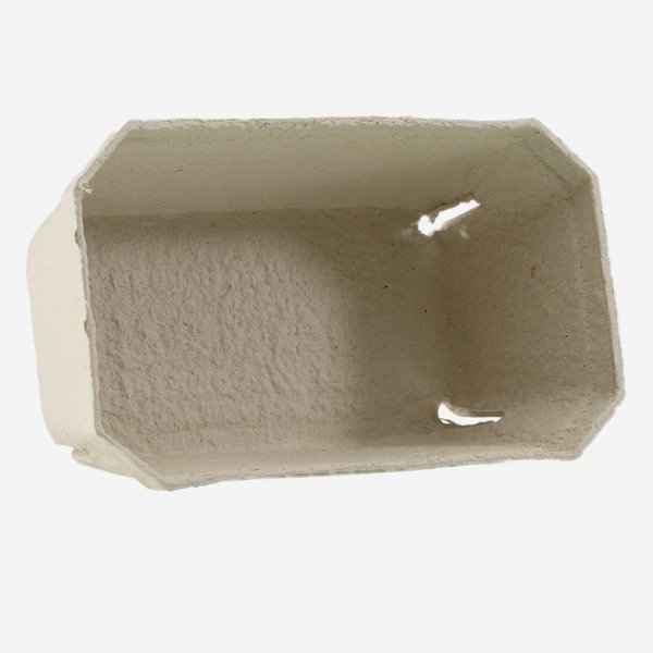 Paper bowl 500g, neutral, L185 x W108 x H68mm