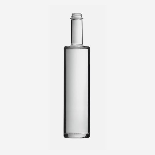 Bega bottle 500ml, white, finish: GPI 28