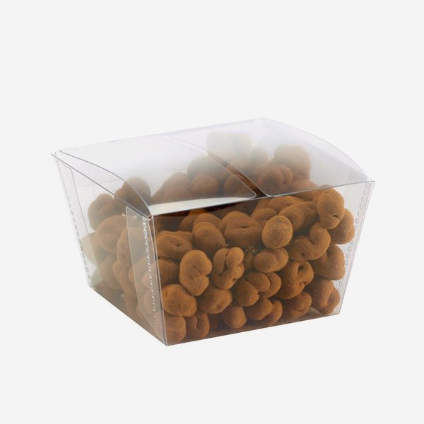Clear Box small & rectangular – conical sides