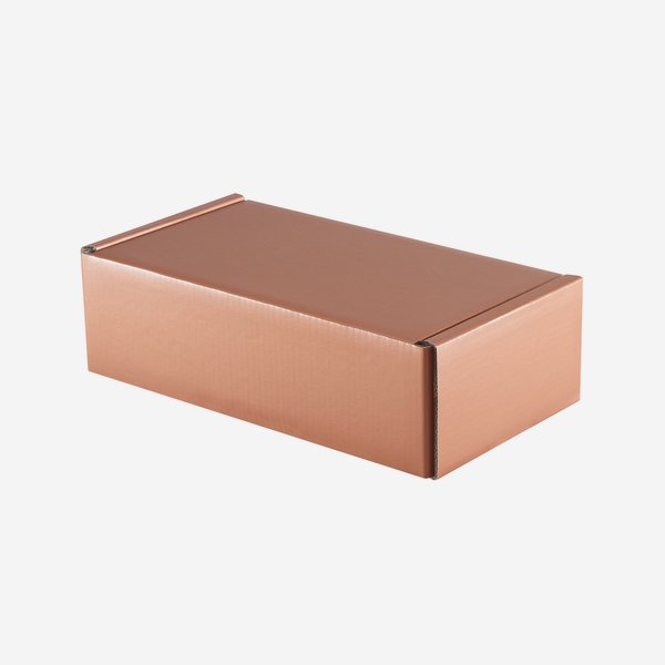 Gift box in copper look, 260/160/80