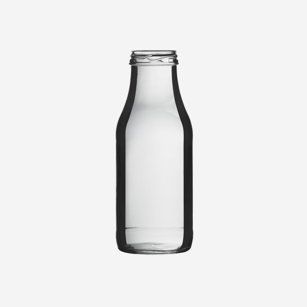 Dressing bottle 350ml, white, mouth: TO43