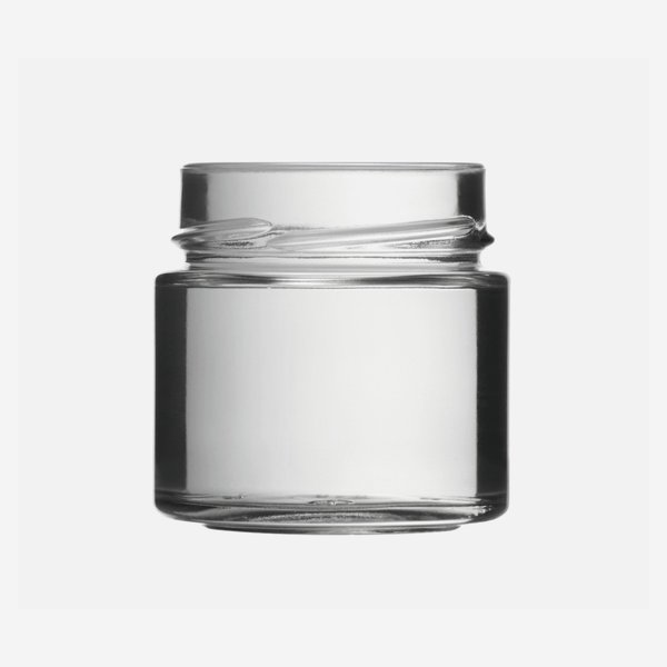 FACTUM Screw jar 125ml, white, mouth: TO58De