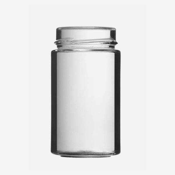 FACTUM Screw jar 245ml, white, mouth: TO58De