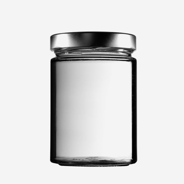 FACTUM Screw jar 575ml, white, mouth: TO82De