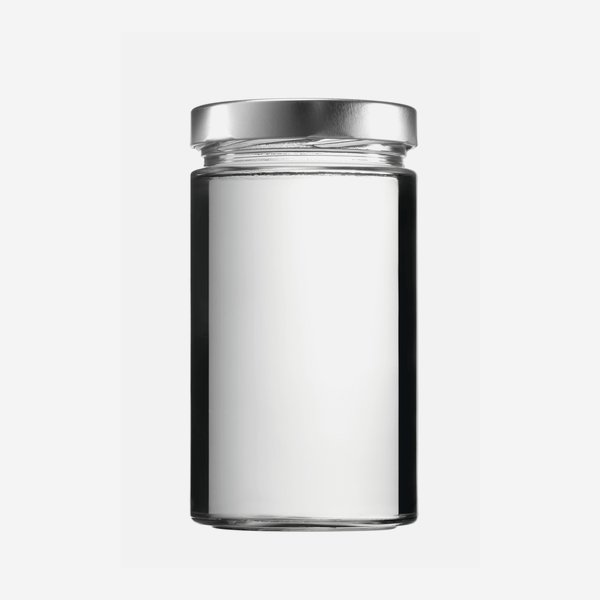 FACTUM Screw jar 720ml, white, mouth: TO82De