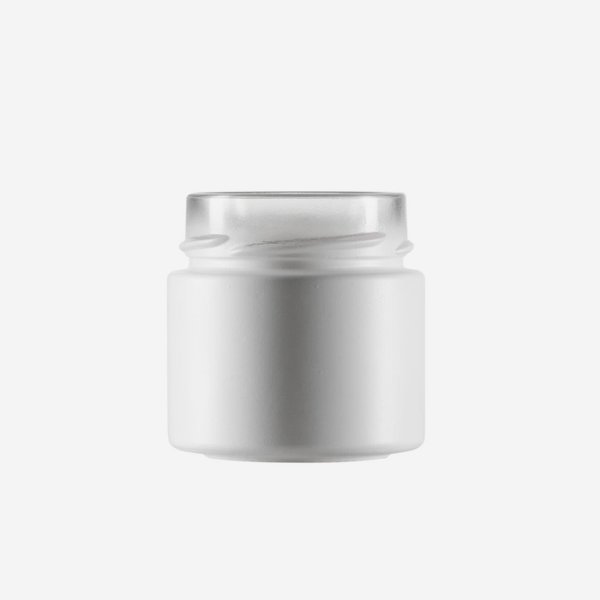 FACTUM Screw jar 125ml, white, mouth: TO58De