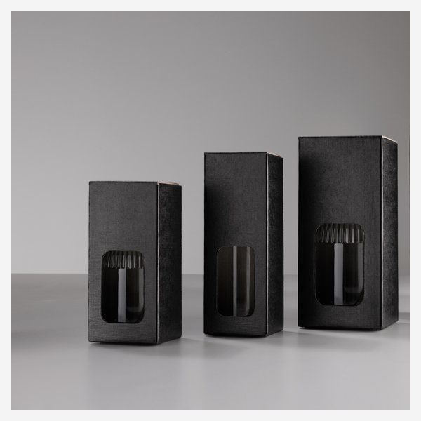 Gift box black with structure, 1xTRIEST 200ml