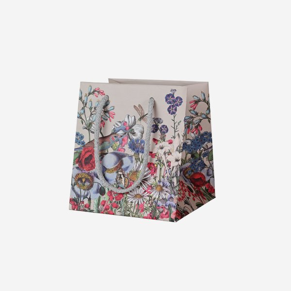 Gift carrier bag, wildflower meadow, 160/160/180