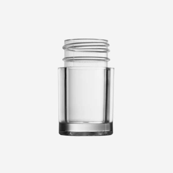 Spice jar, mini, 10ml, plastic transparent
