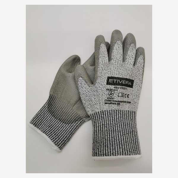 Cut protection gloves with coating, size 7