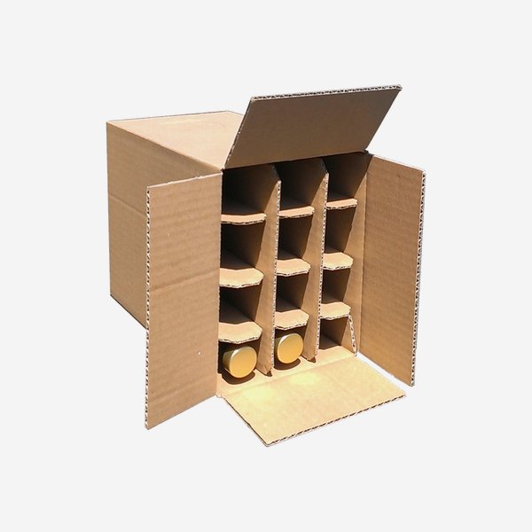 Packaging cardboard box for 12x Beg-100GPI