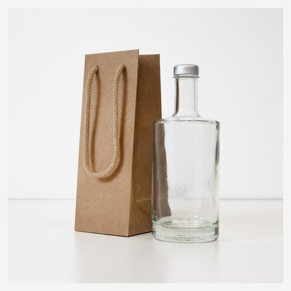 Gift carrier bag, brown, VIV-500GPI, 86/86/230