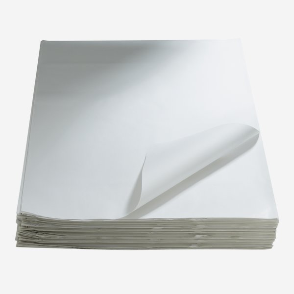 Greaseproof paper unprinted, 1/4 sheet