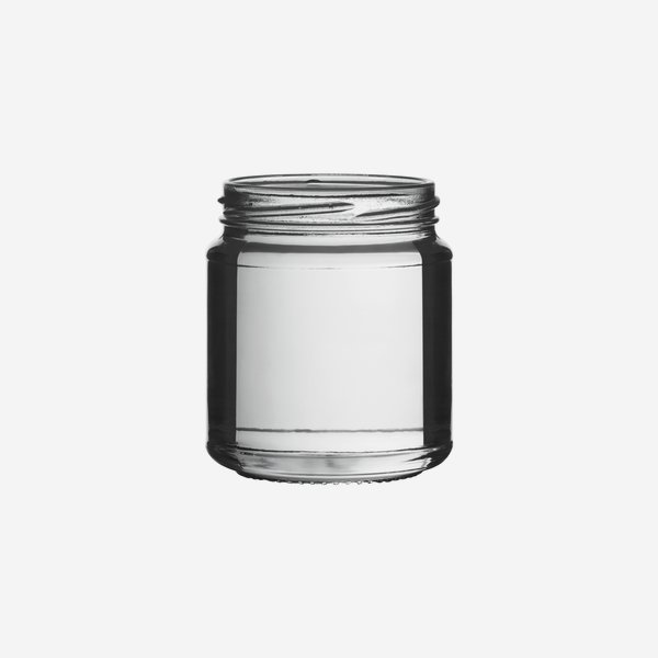 Screw jar 314ml, white, mouth: TO70