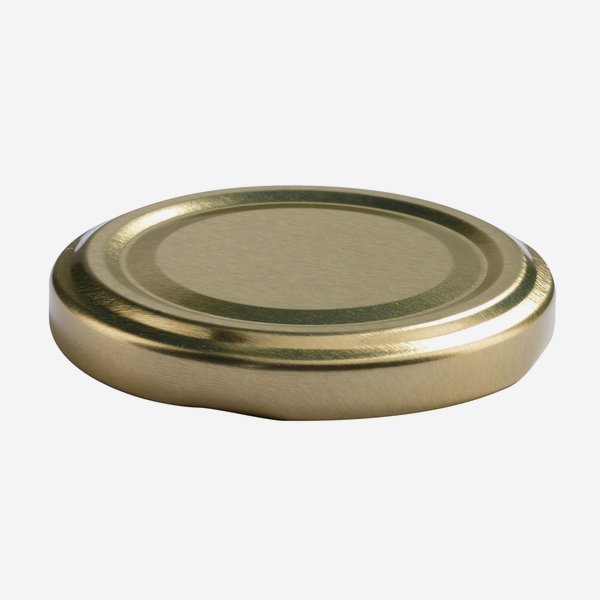 Twist Off Cap, ø58mm, gold