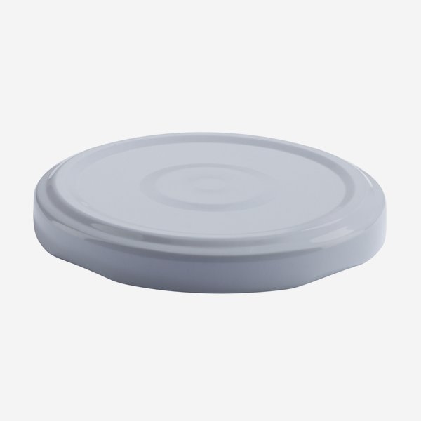 Twist Off Cap, ø66mm, white, with vacuum indicator