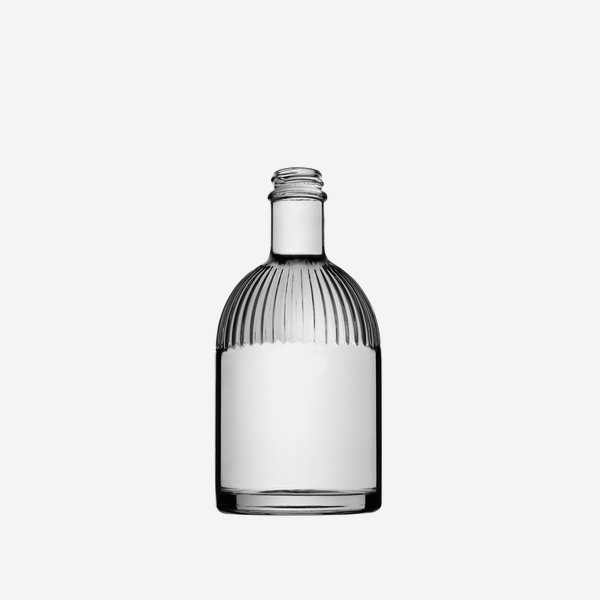 Triest bottle 350ml, white, mouth: GPI28