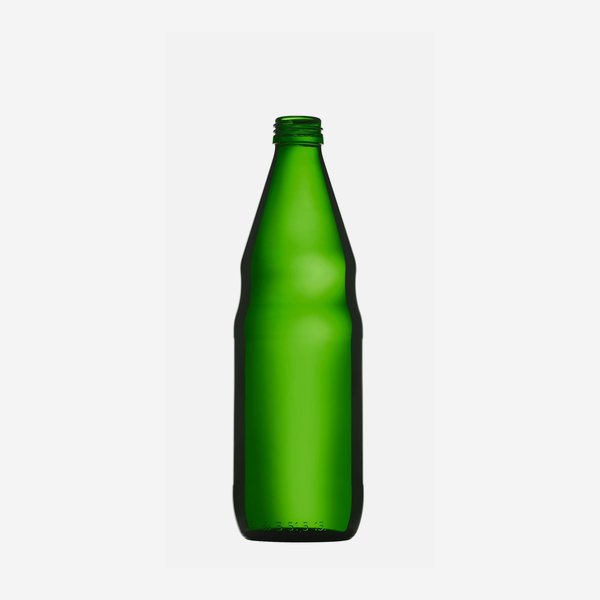 Oil bottle 500ml, green, mouth: MCA28