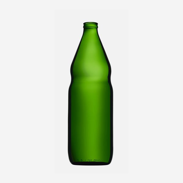 Oil bottle 1000ml, green, finish: Rical