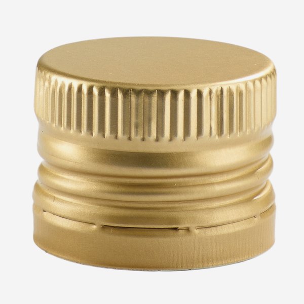 Screw cap with pourer insert ø31,5 x H24, gold