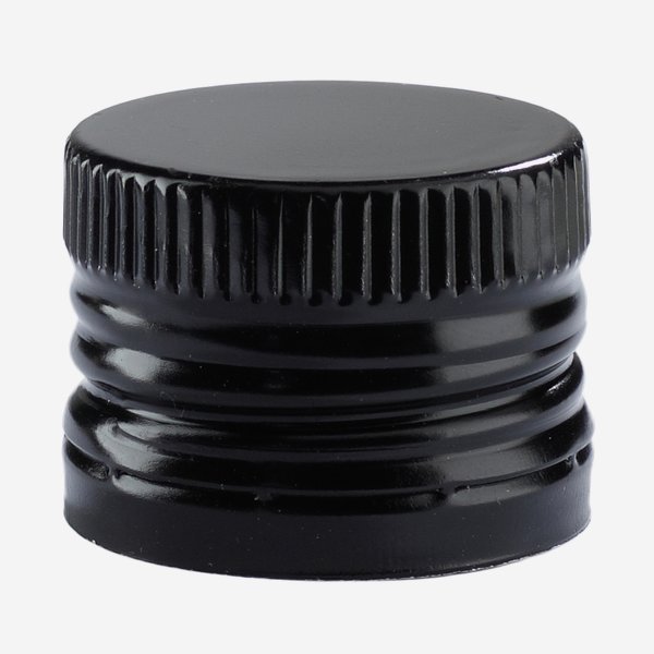 Screw cap with pourer insert ø31,5 x H24, black