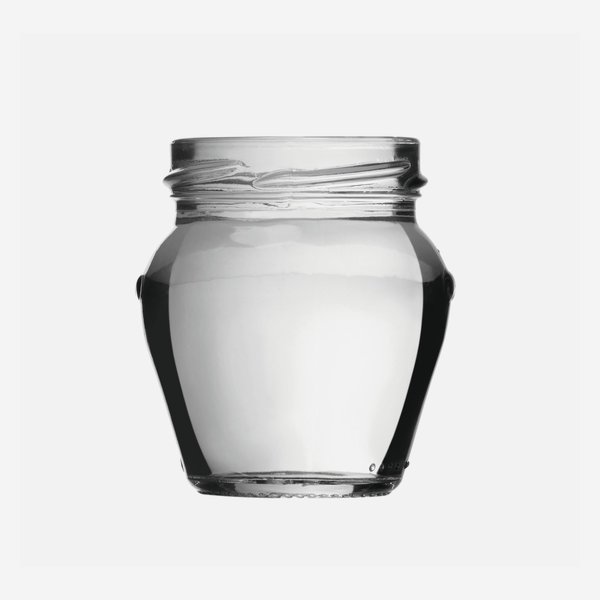 Screw jar 106ml, white, mouth: TO53