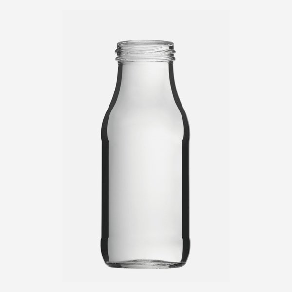 Dressing bottle 263ml, white, mouth: TO43