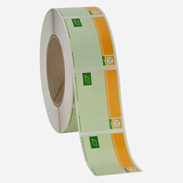 Label "Bio Austria", rectangular