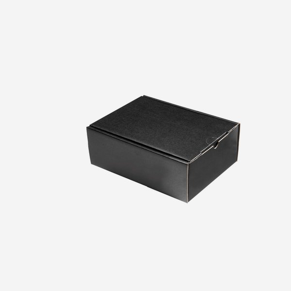 Gift box, black, 225/180/100