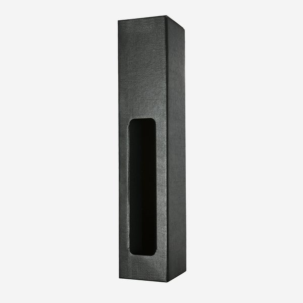 Gift box black with structure, 1xBEGA 700ml