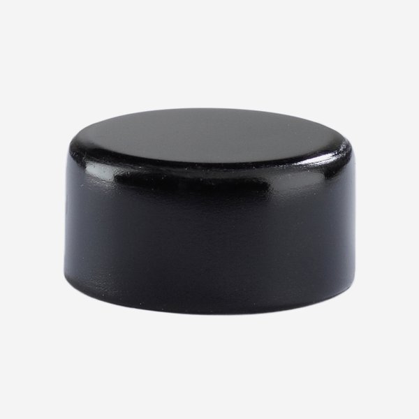 Alu-Plastic-Material screw cap GPI 22, black