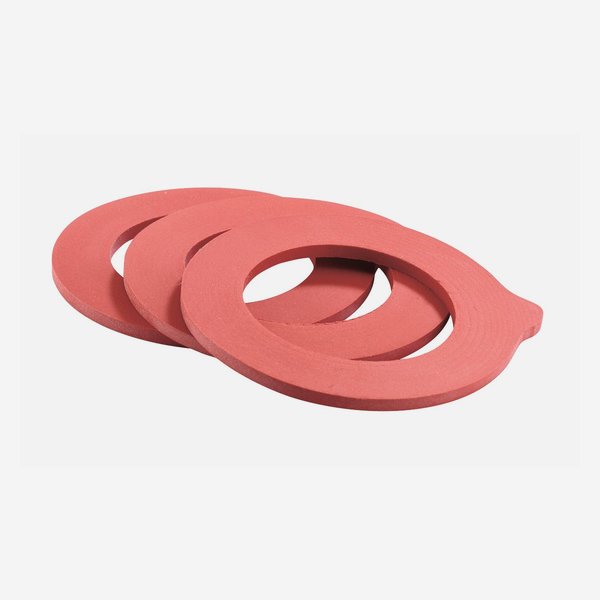 Replacement rubber ring Ø 42x66mm, red